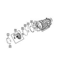 68244637AA Direct Fit Manual Transmission Gear Snap Ring, Sold Individually
