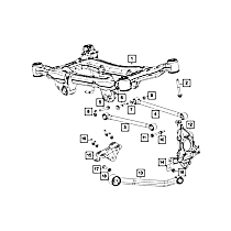 68246682AA Crossmember Bracket