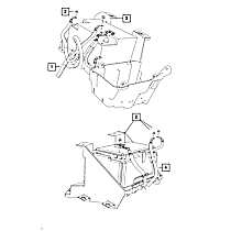 68249863AC Battery Junction Block Cable - Sold individually