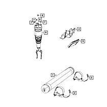68253205AE Air Suspension Strut