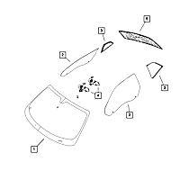 68253430AA Windshield