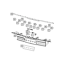 68254142AA Torx Screw