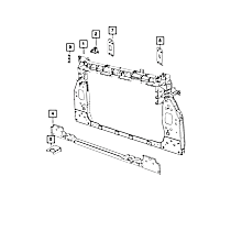 68256111AA Radiator Mount Bracket - Direct Fit