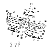 68262018AA Cruise Control Module Cover
