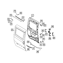 68266278AA Dash Cover
