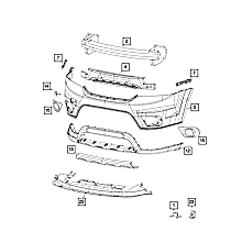 68269933AA Clips & Fasteners - Sold individually