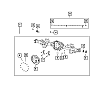 68272109AB Direct Fit Axle Housing, Sold Individually