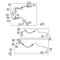 68277013AA A/C Discharge and Liquid Line