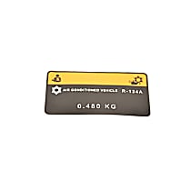68282268AA Direct Fit Caution Label, Sold Individually