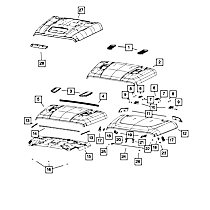 68284629AC Hood Catch - Sold individually