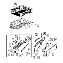 68285619AA Direct Fit Fender Patch Panel, Sold Individually