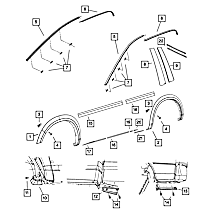 68289834AC Drip Rail