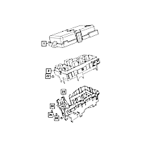 68308843AA Fuse Box Cover