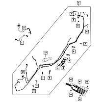 68309829AA Fuel Injector Clip