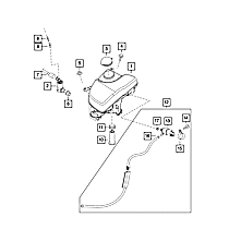 68318481AA Washer Fluid Level Sensor