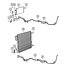 68324058AA Engine Oil Cooler Bracket