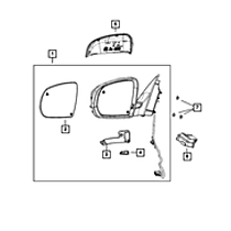 Sport Utility Passenger Side Mirror