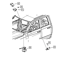 68346712AC Air Bag Module
