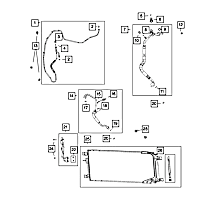 68363154AB A/C Discharge and Liquid Line