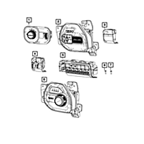 68365256AB Headlight Switch