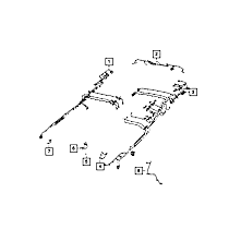 68367076AE Chassis Wiring Harness, Sold individually