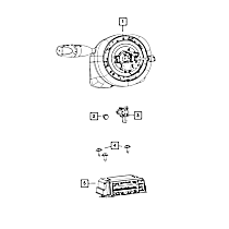 68367992AA Direct Fit Air Bag Occupant Sensor Bracket, Sold Individually