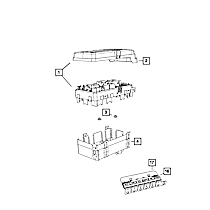68370035AB Fuse Box Cover