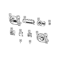 68373903AB Headlight Switch