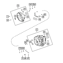 68374607AA Transfer Case Oil Pump Housing Seal