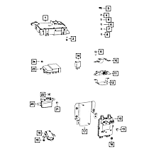 68394935AA Air Bag Module