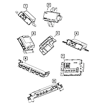 68401929AA Air Bag Module Cap