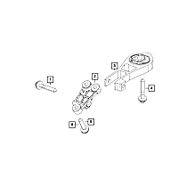 68402368AA Direct Fit Automatic Transmission Mount Insulator, Sold Individually