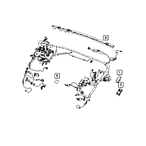 68402755AA Fuse Box Cover