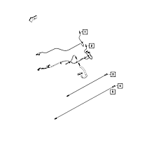 68414129AA Direct Fit Floor Console Harness Connector, Sold Individually
