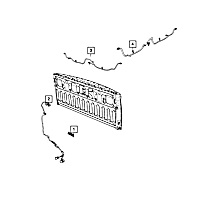 68415000AA Tailgate Wiring Harness