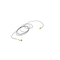 68436665AA Direct Fit GPS Navigation System Interface Module Antenna Cable, Sold Individually