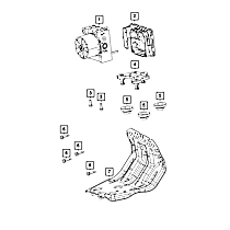 68438390AA ABS Control Module