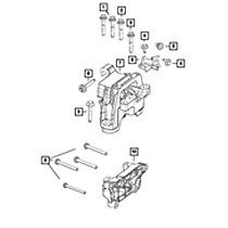 68440538AB Direct Fit Motor and Transmission Mount Isolator