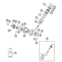 68455375AA Differential Shim Set