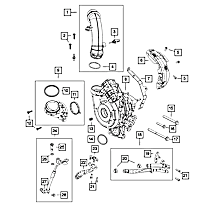 68486944AA Oil Return Tube