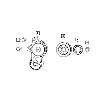 68490063AA Drive Belt Tensioner - Sold individually