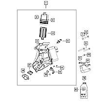 68490080AA Oil Filter Adapter