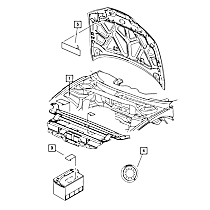 68495572AA Direct Fit Emission Label
