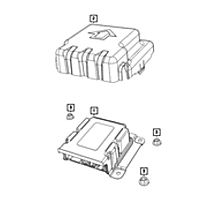 68500728AA Air Bag Module