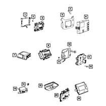 68502433AA Air Bag Module
