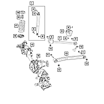 68518564AC Suspension Crossmember Bolt