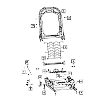 68534448AA Direct Fit Body A-Pillar Trim Panel, Sold Individually