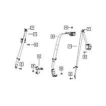 6KE131X9AC Seat Belt Retractor