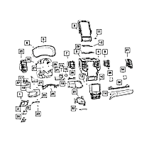 6YK36TX7AA Parking Brake Handle - Direct Fit