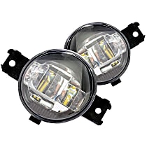 LF190 Front, Driver and Passenger Side Fog Light With bulb(s)